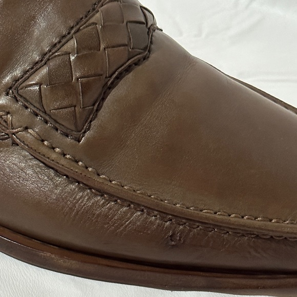Men’s Bottega Veneta Brown Loafers 41.5 (9 US) - Intrecciato pattern bit - Picture 13 of 13